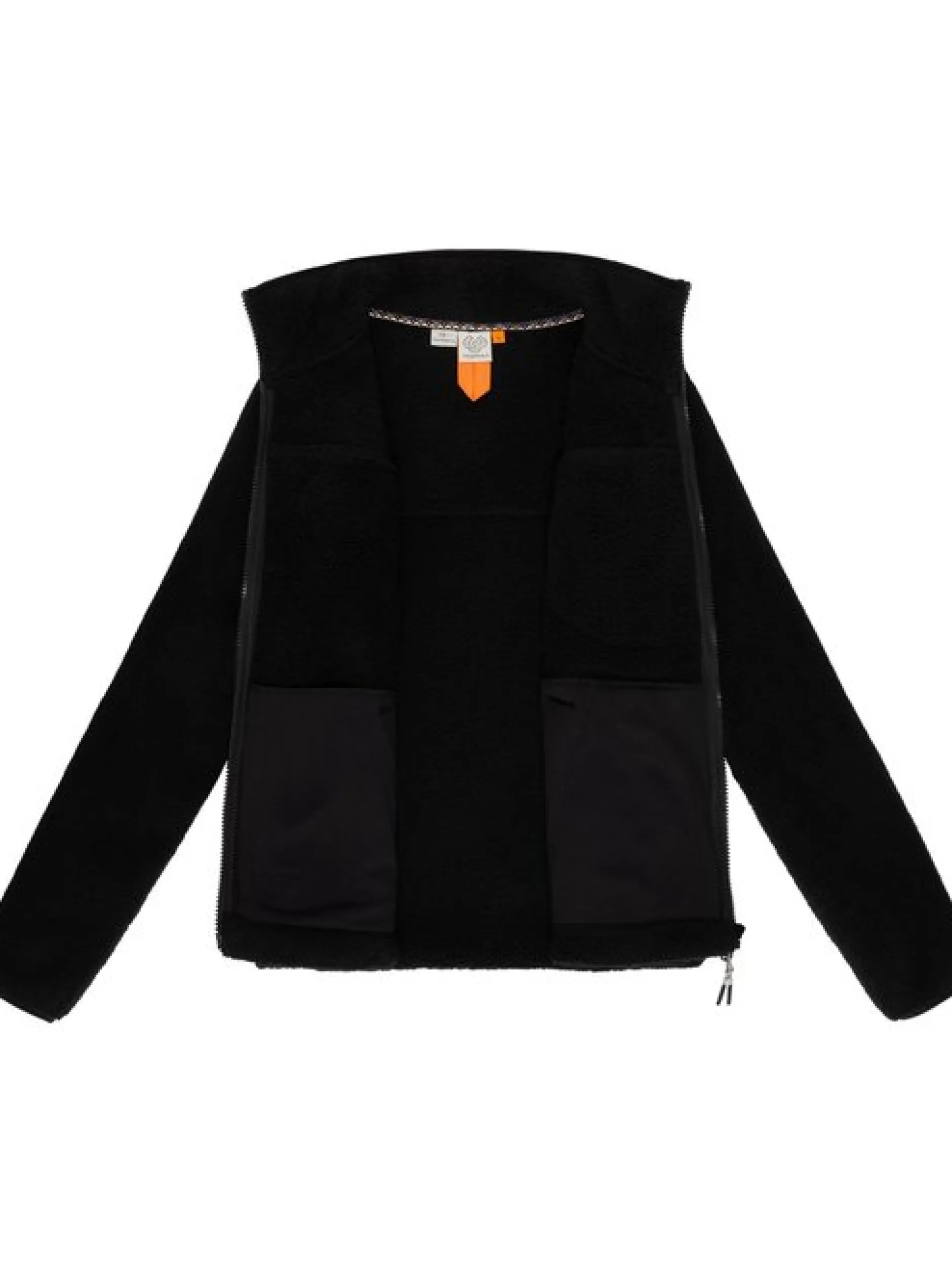 Ragwear Damen Plüschjacke - Alaris in schwarz
