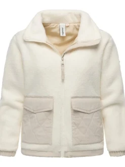 Ragwear Damen Plüschjacke - Arctika II in ecru