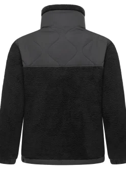 Ragwear Damen Plüschjacke - Arctika in schwarz