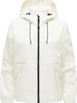 Ragwear Damen Regenjacke - Cezzy Rainy in ecru