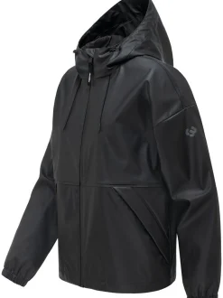 Ragwear Damen Regenjacke - Cezzy Rainy in schwarz