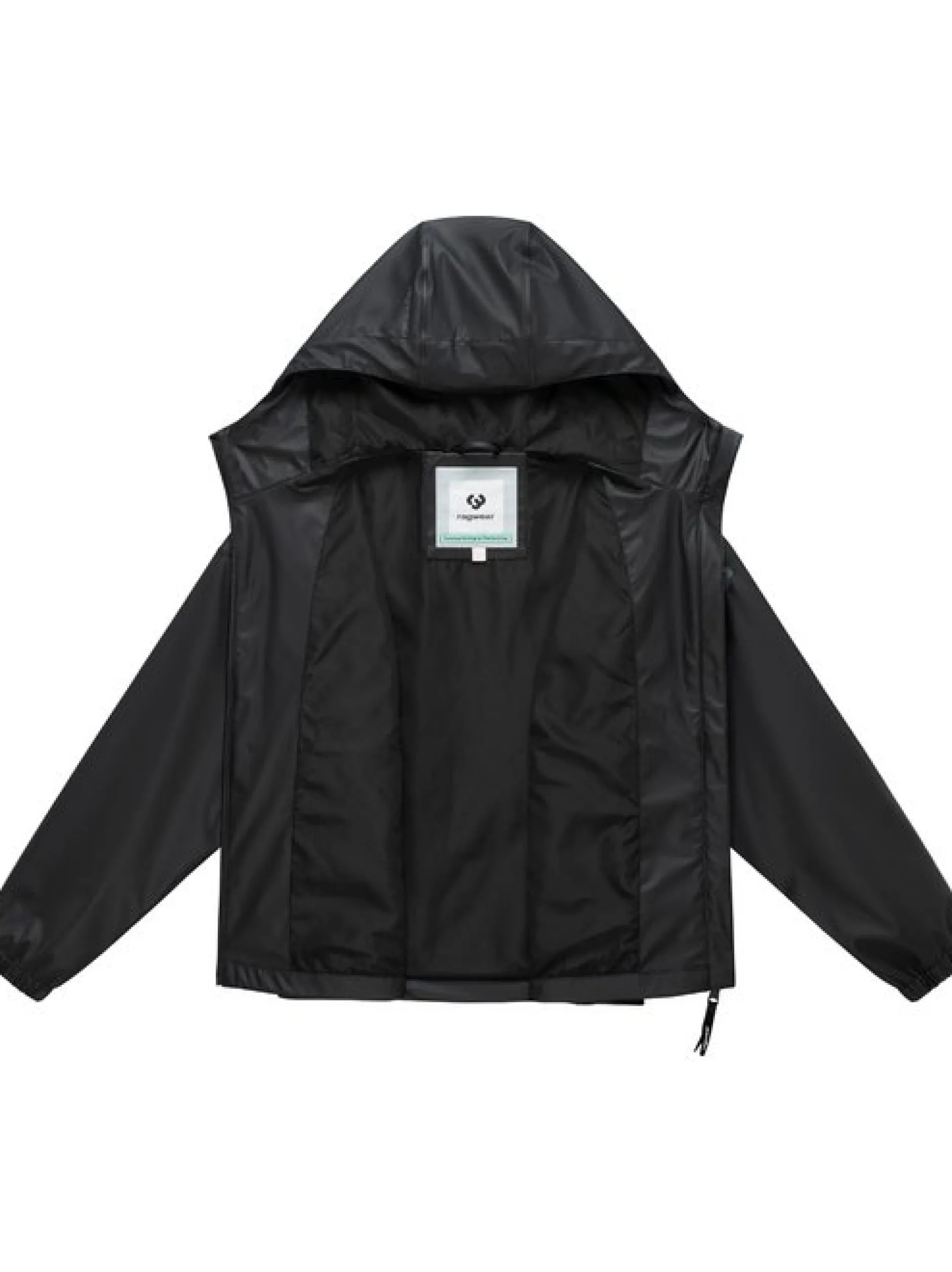 Ragwear Damen Regenjacke - Cezzy Rainy in schwarz