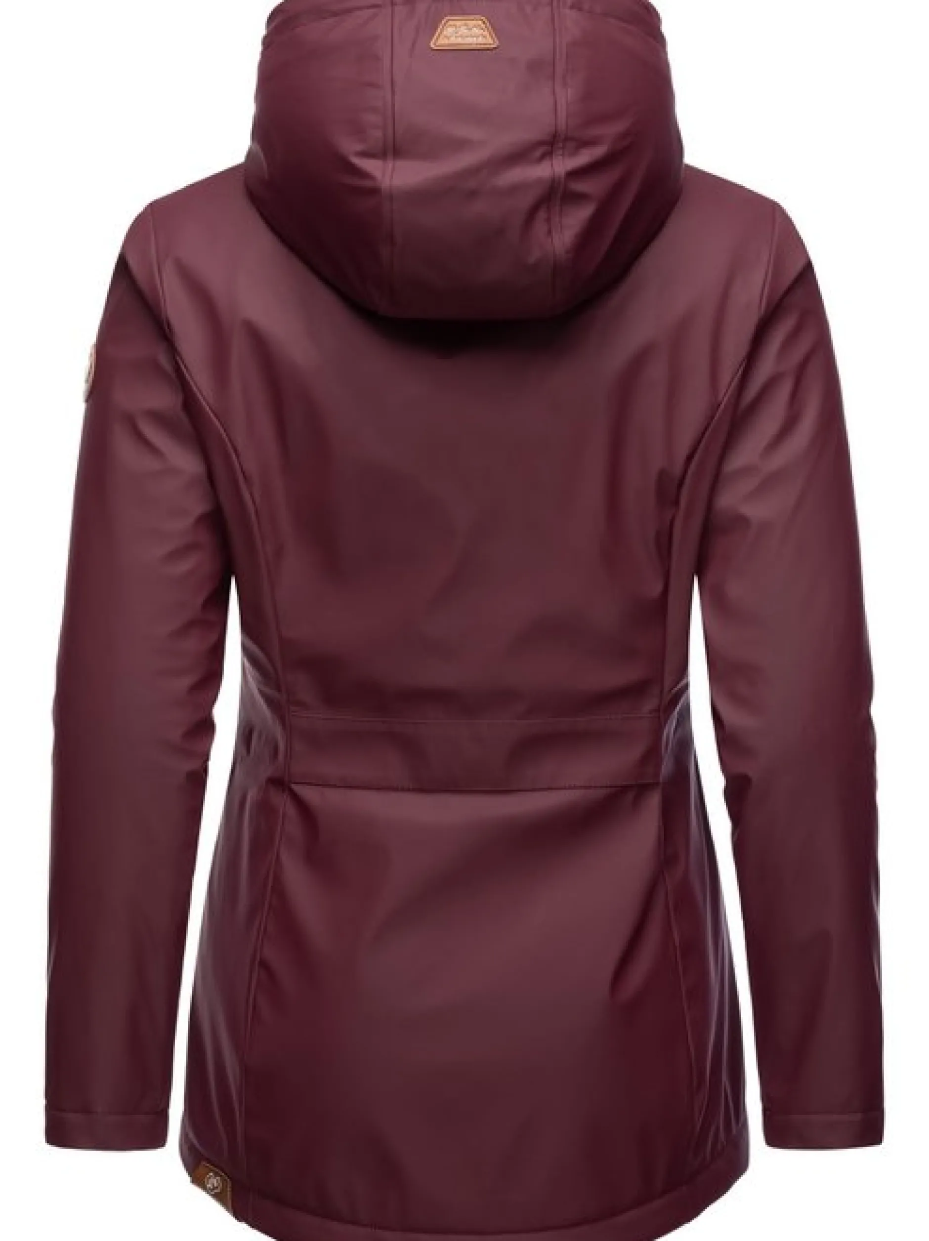 Ragwear Damen Regenjacke - Marge in bordeaux
