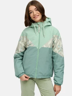 Ragwear Damen Regenjacke - Rochele Warm YOUMODO in grün