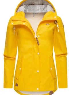 Ragwear Damen Regenjacke - YM-Marge in gelb