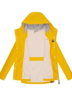 Ragwear Damen Regenjacke - YM-Marge in gelb