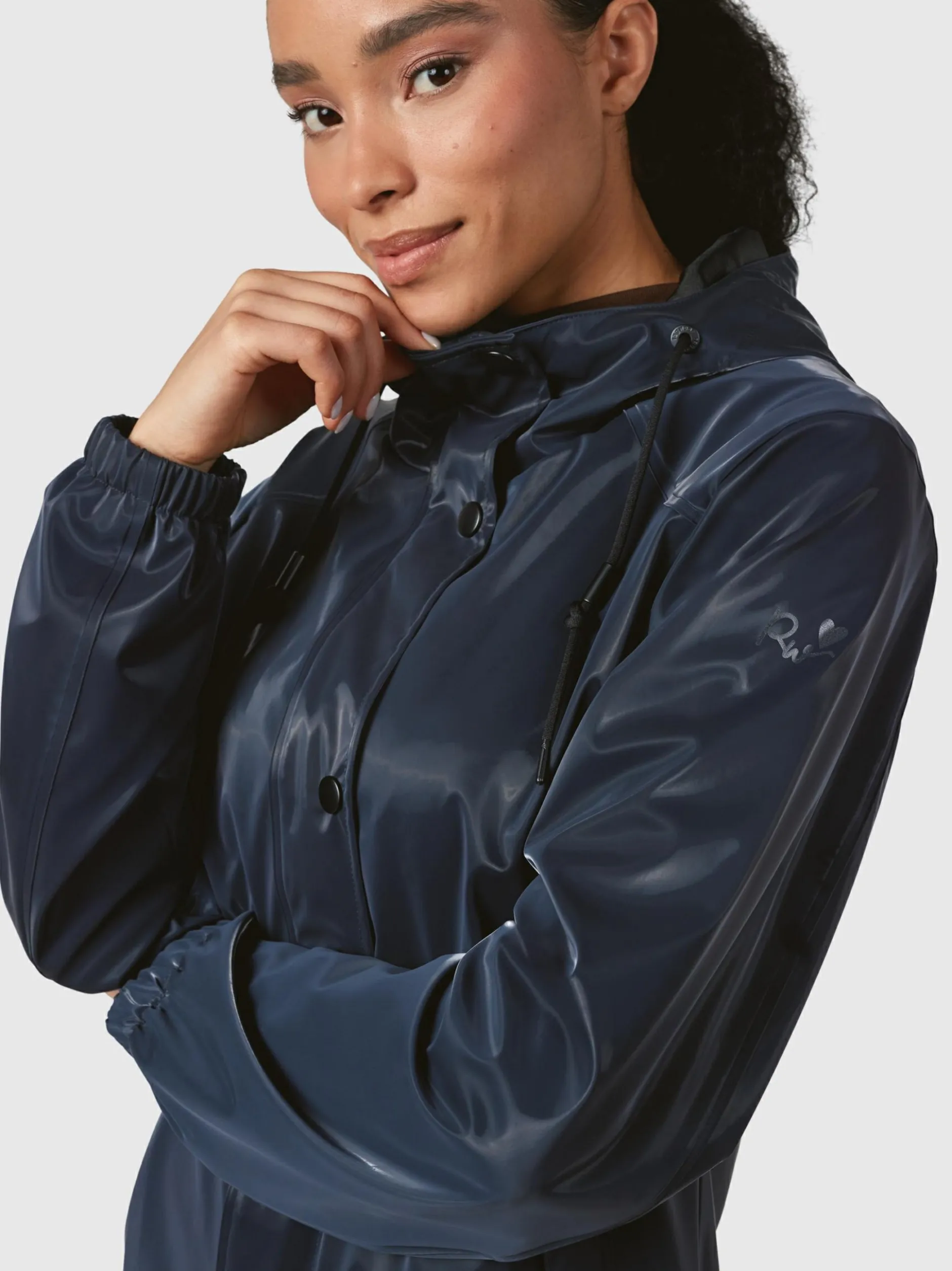 Ragwear Damen Regenmantel - Husty Rainy in marine