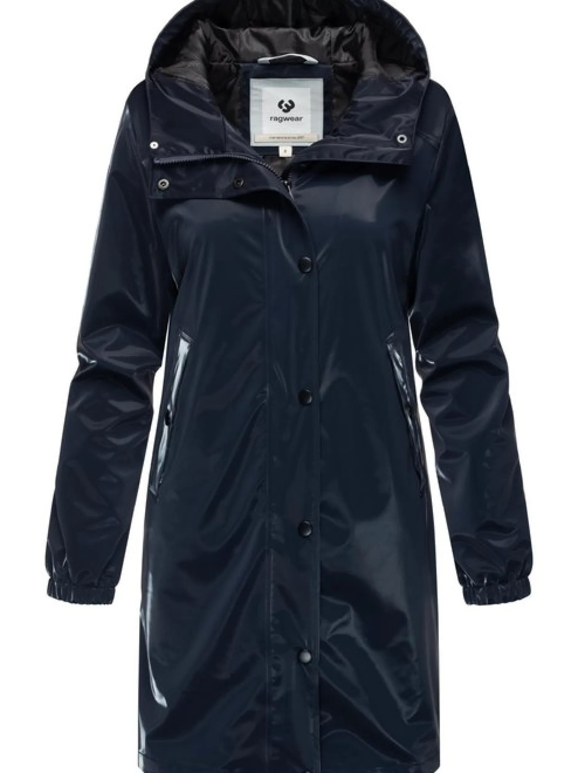 Ragwear Damen Regenmantel - Husty Rainy in marine