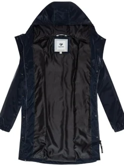 Ragwear Damen Regenmantel - Husty Rainy in marine