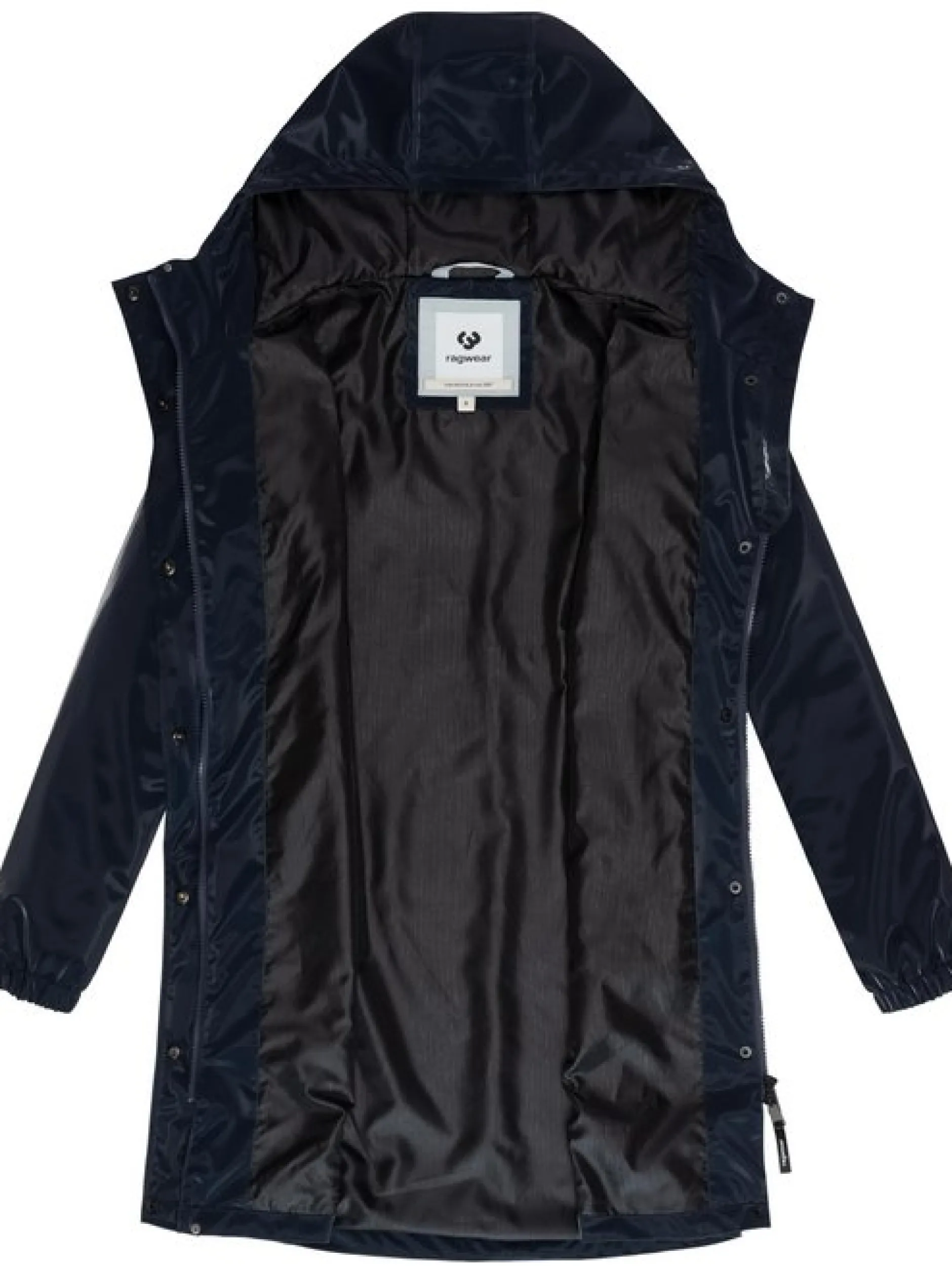 Ragwear Damen Regenmantel - Husty Rainy in marine