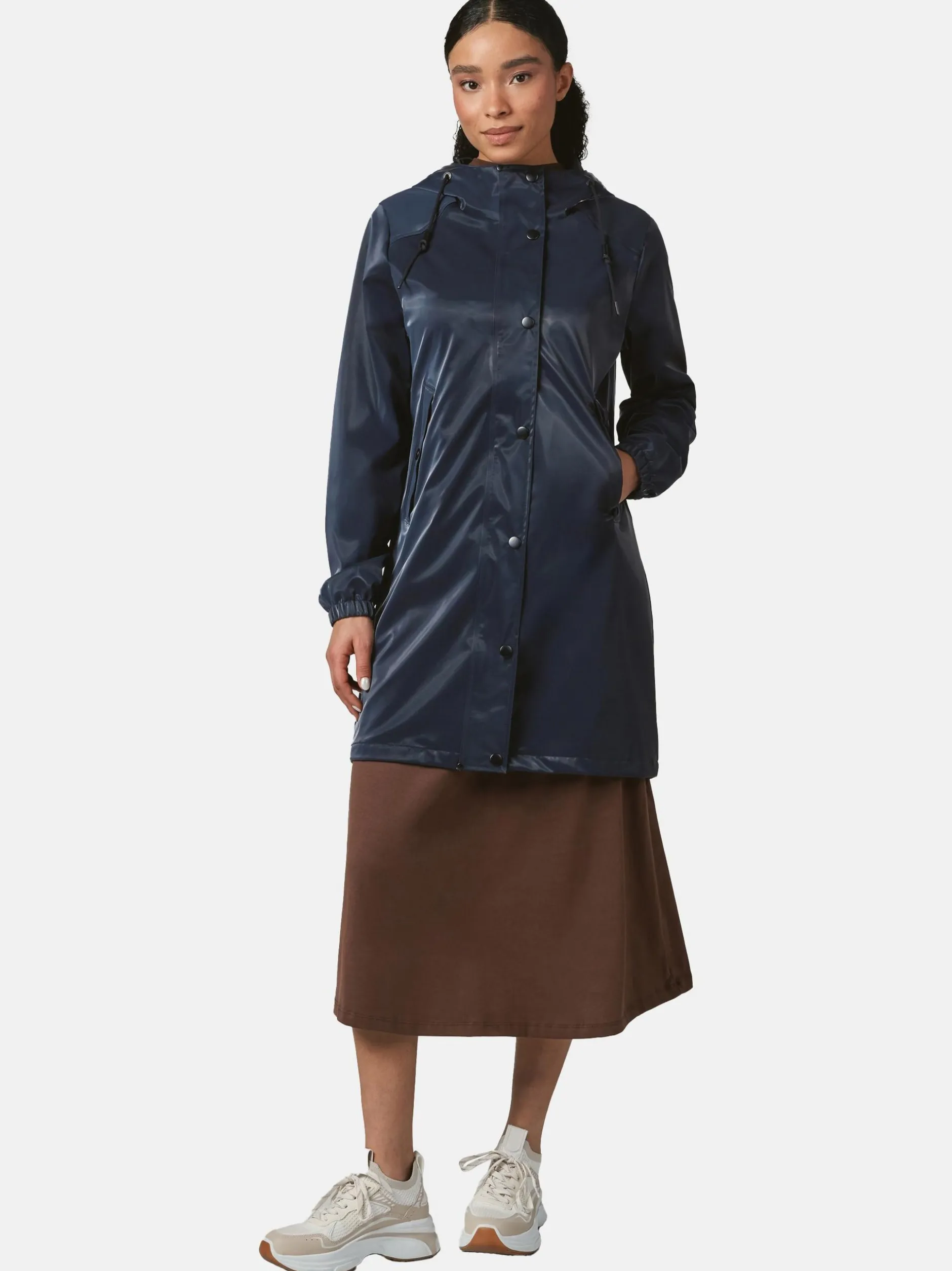 Ragwear Damen Regenmantel - Husty Rainy in marine