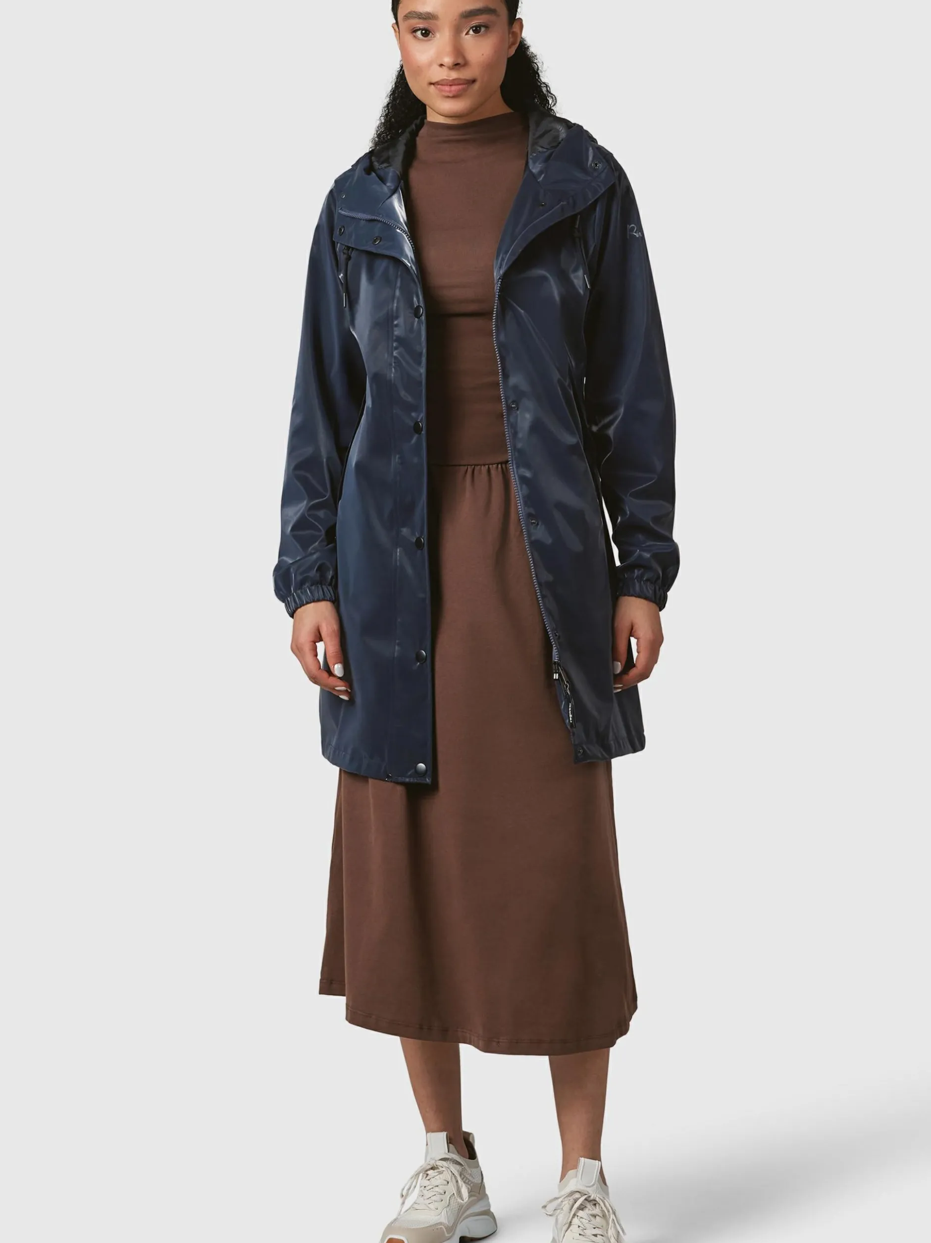Ragwear Damen Regenmantel - Husty Rainy in marine