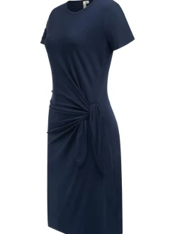 Ragwear Damen Shirtkleid - Knotta in marine