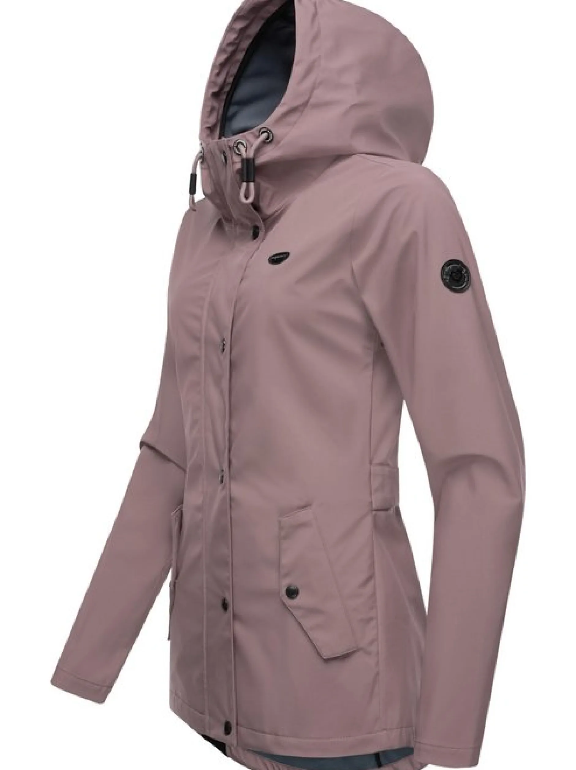 Ragwear Damen Softshelljacke - Margge Shell in altrosa