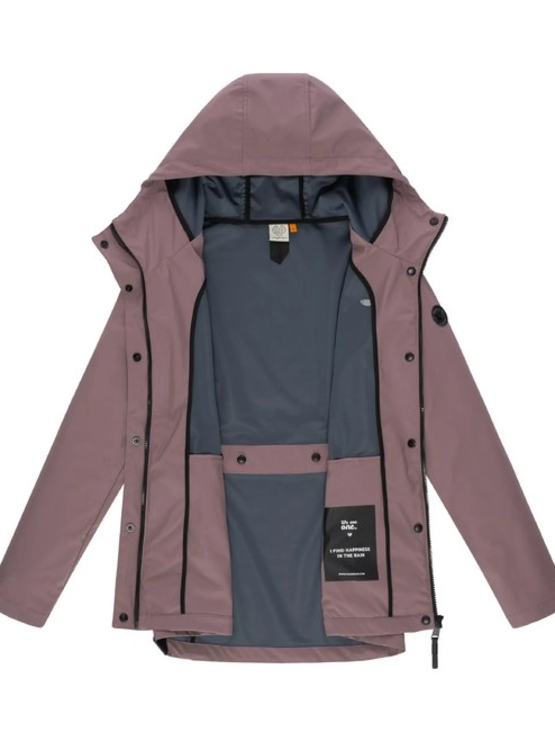 Ragwear Damen Softshelljacke - Margge Shell in altrosa