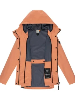 Ragwear Damen Softshelljacke - Margge Shell in aprikot