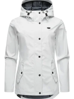 Ragwear Damen Softshelljacke - Margge Shell in weiß