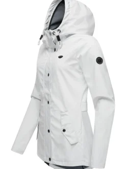 Ragwear Damen Softshelljacke - Margge Shell in weiß