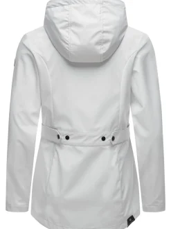 Ragwear Damen Softshelljacke - Margge Shell in weiß