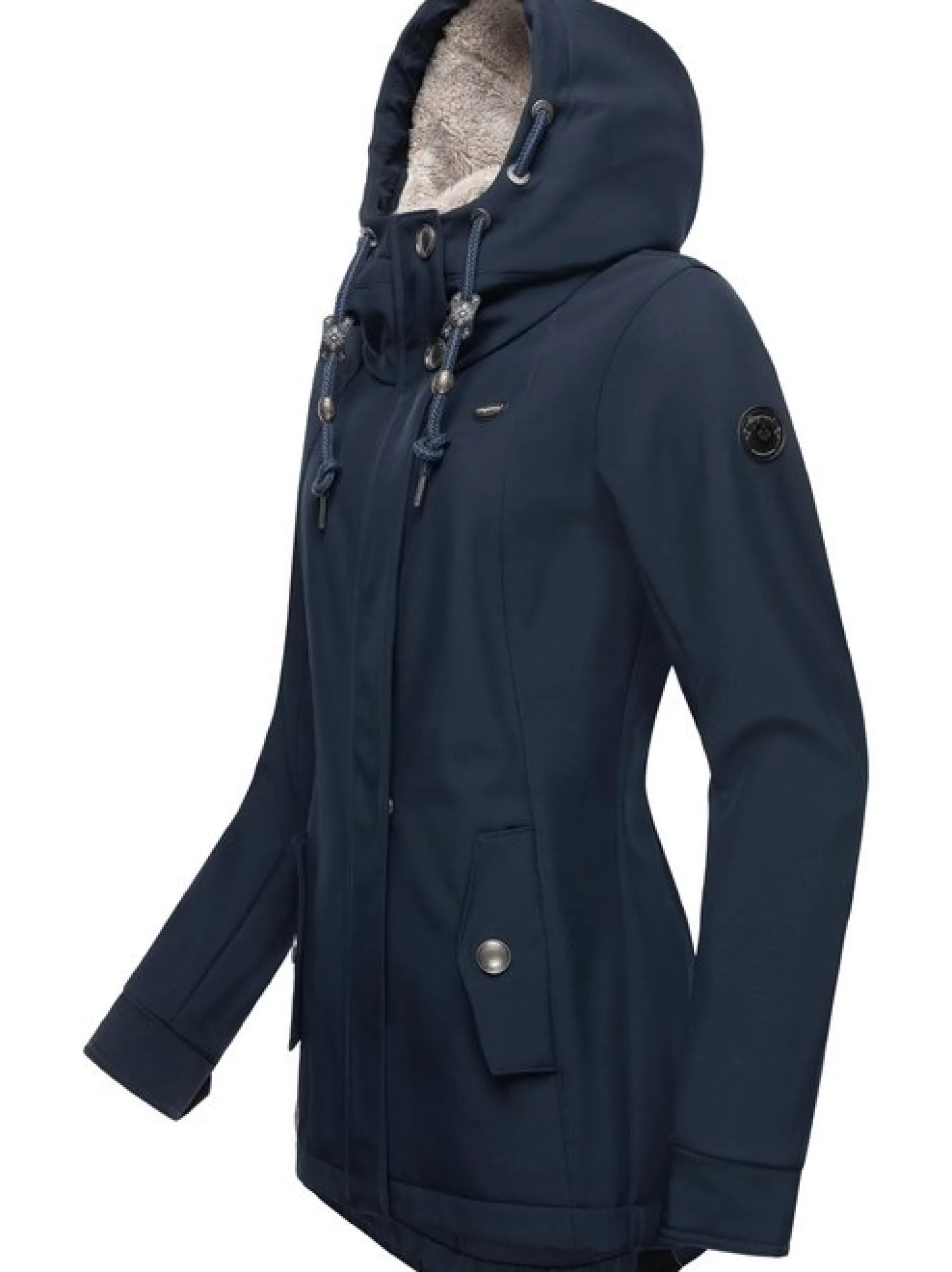 Ragwear Damen Softshelljacke - Monadde Softshell in marine