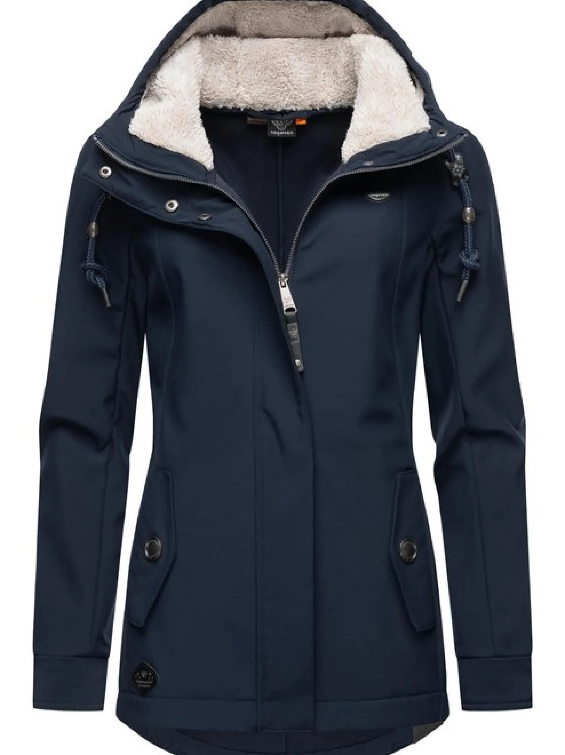 Ragwear Damen Softshelljacke - Monadde Softshell in marine