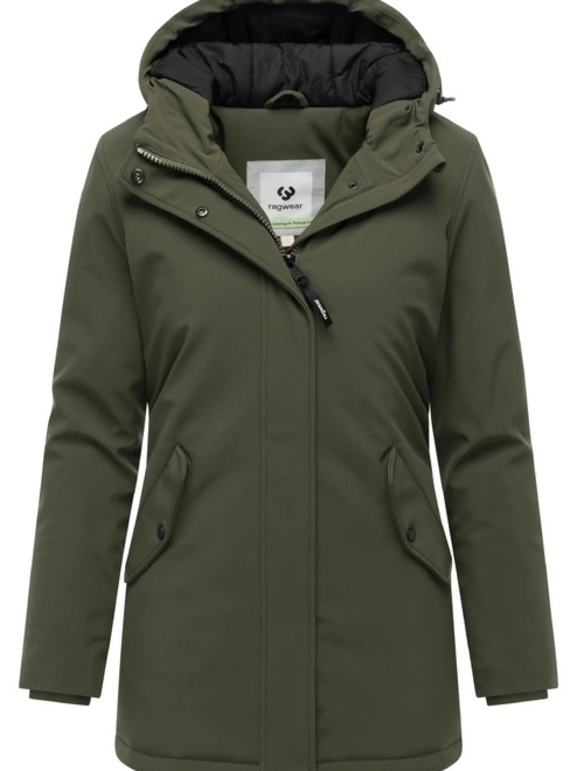 Ragwear Damen Softshellmantel - Navanuti in oliv