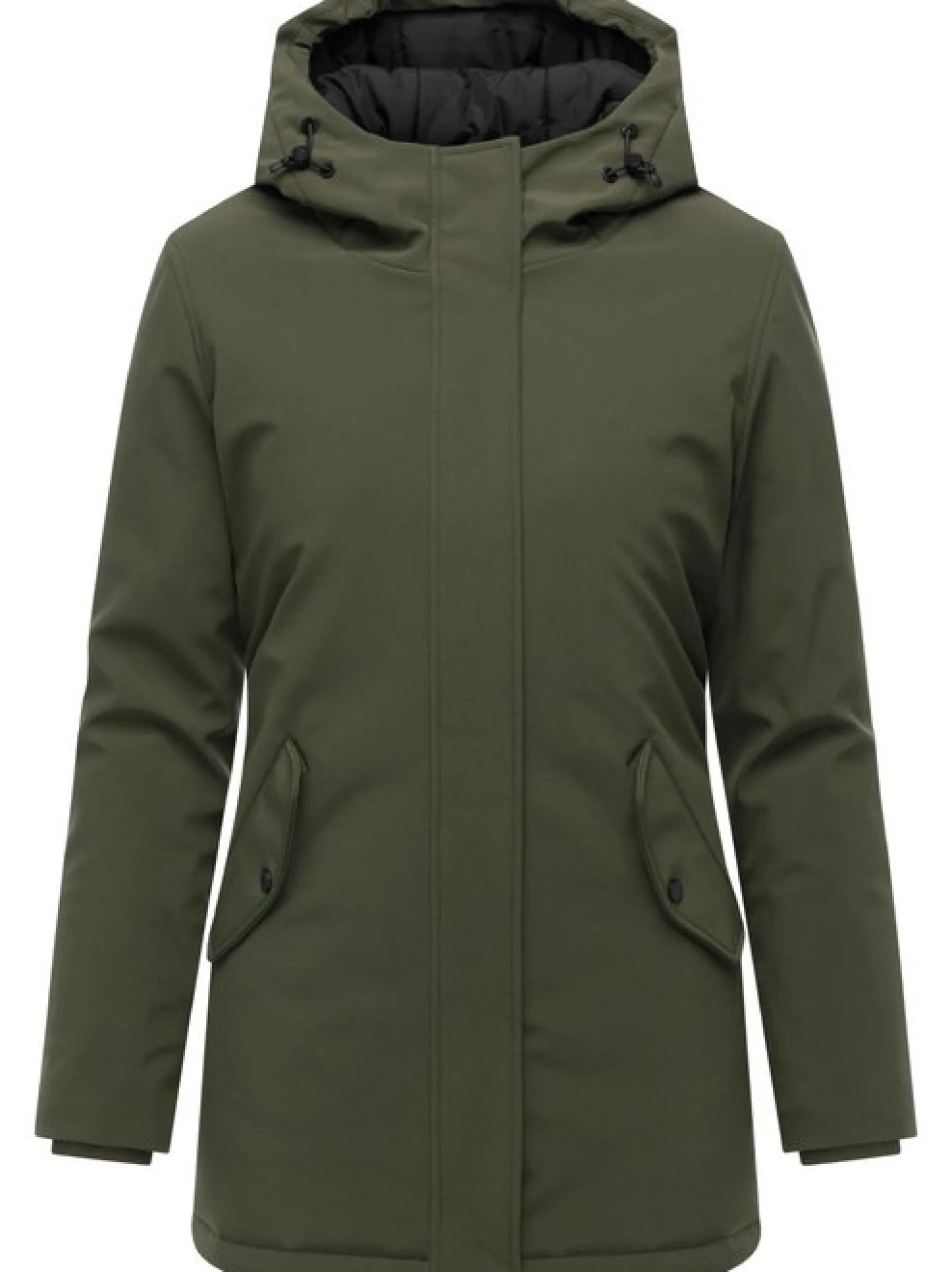 Ragwear Damen Softshellmantel - Navanuti in oliv