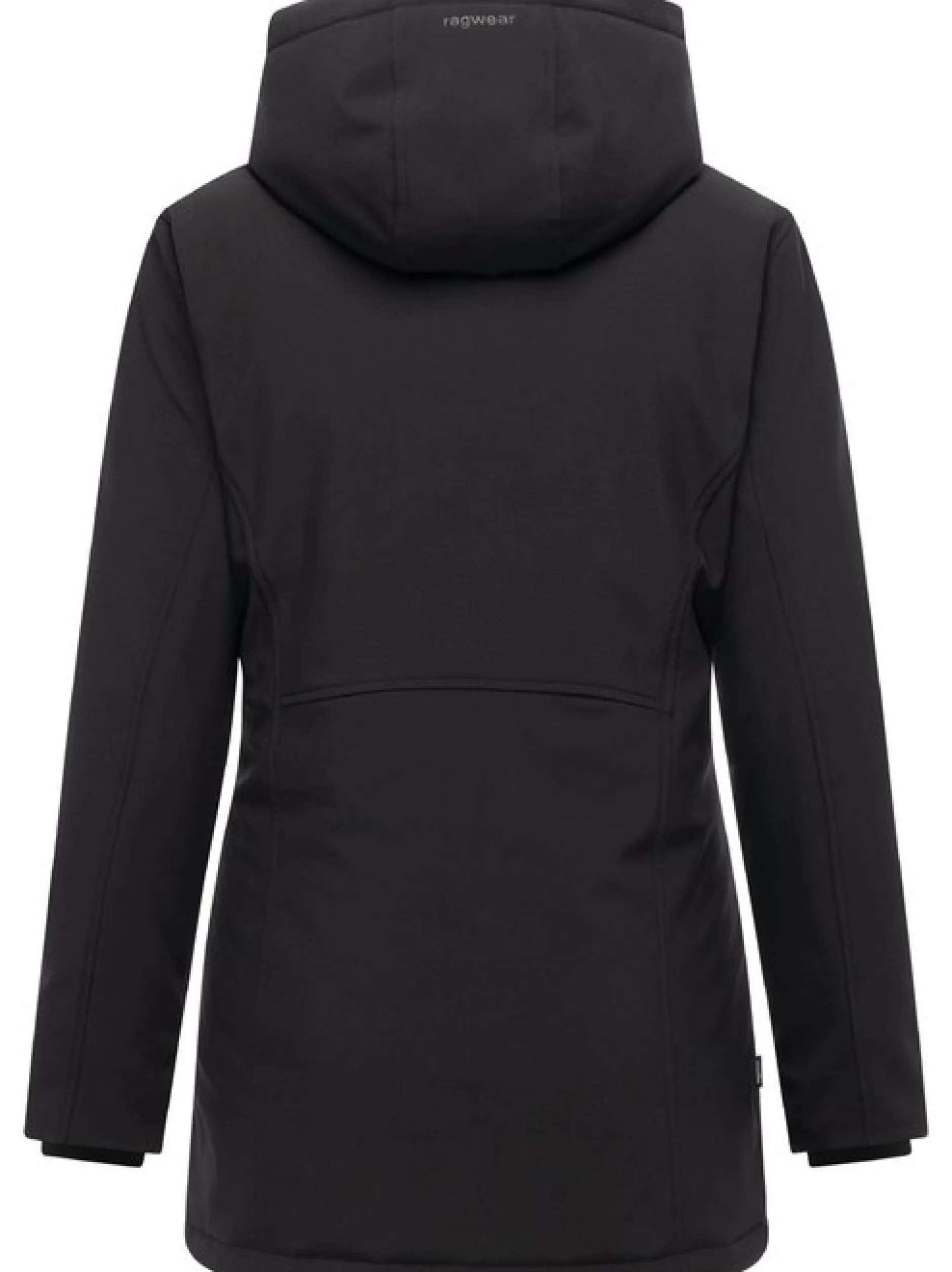 Ragwear Damen Softshellmantel - Navanuti in schwarz