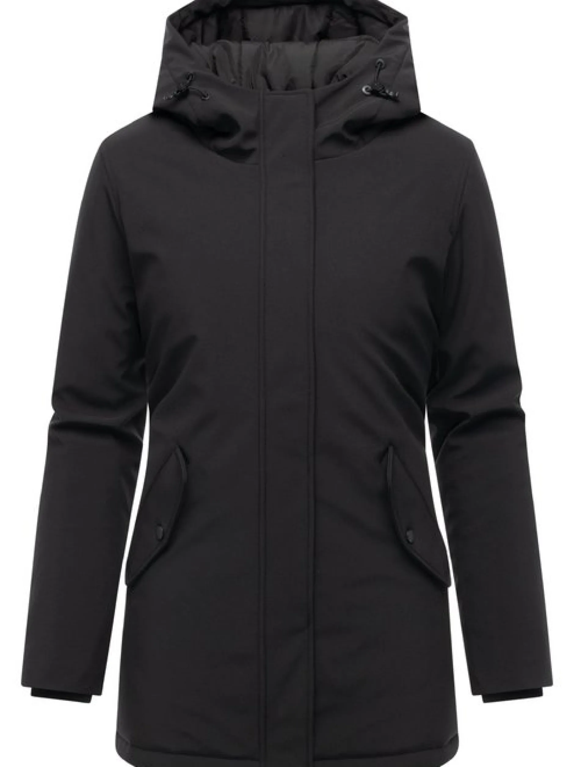 Ragwear Damen Softshellmantel - Navanuti in schwarz