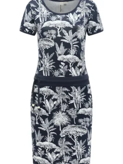 Ragwear Damen Sommerkleid - Baomi Tropic YOUMODO in marine