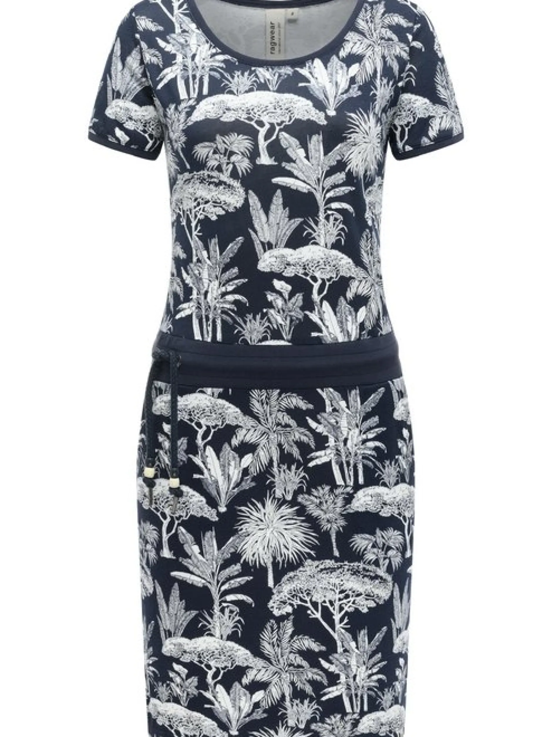 Ragwear Damen Sommerkleid - Baomi Tropic YOUMODO in marine