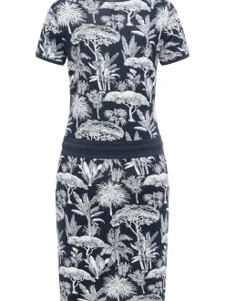 Ragwear Damen Sommerkleid - Baomi Tropic YOUMODO in marine