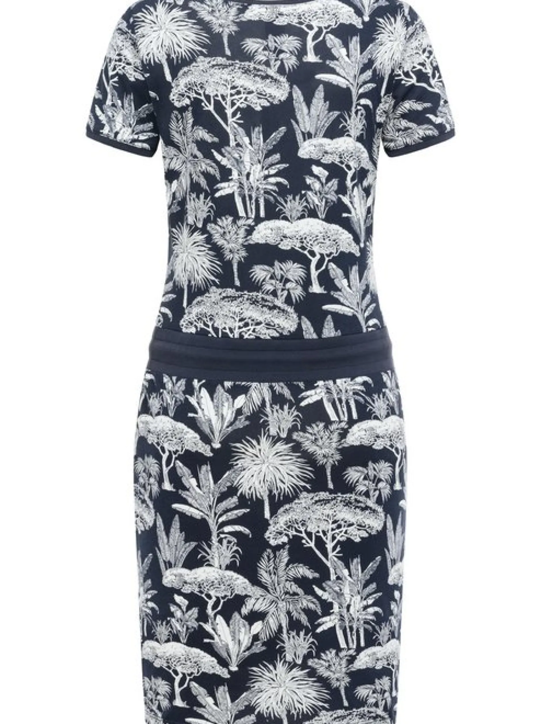 Ragwear Damen Sommerkleid - Baomi Tropic YOUMODO in marine