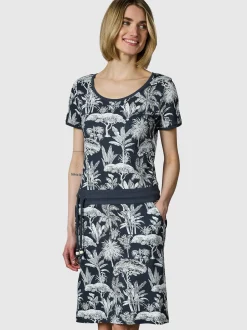 Ragwear Damen Sommerkleid - Baomi Tropic YOUMODO in marine