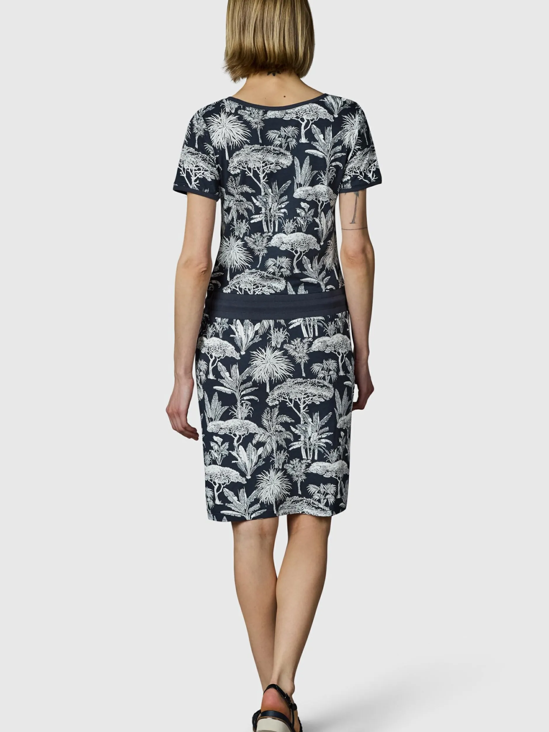 Ragwear Damen Sommerkleid - Baomi Tropic YOUMODO in marine