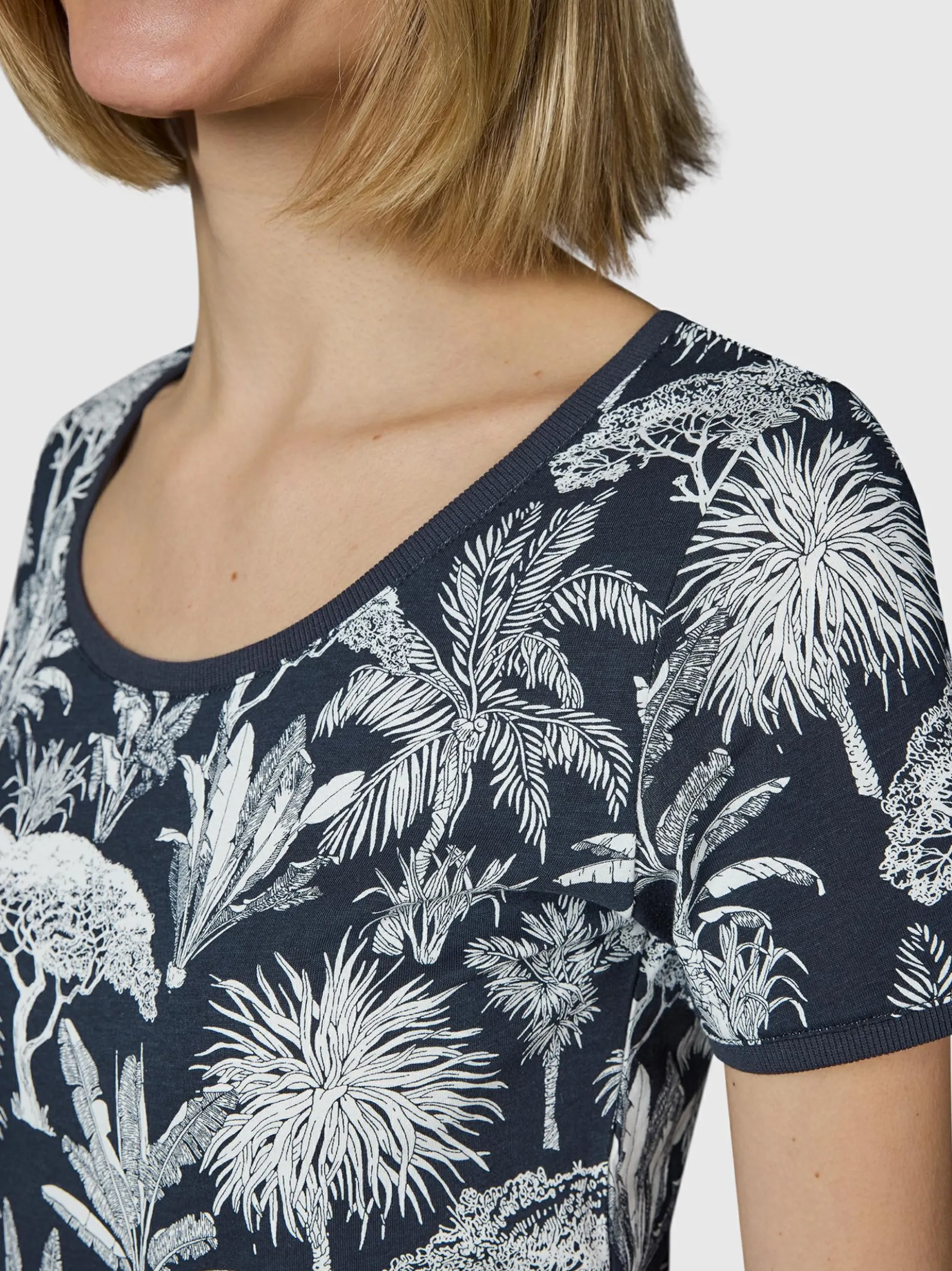 Ragwear Damen Sommerkleid - Baomi Tropic YOUMODO in marine