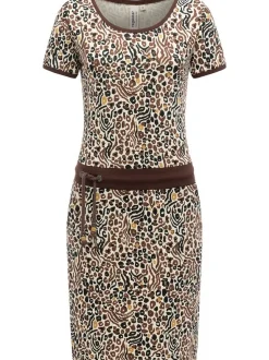 Ragwear Damen Sommerkleid - Baomi Zoo YOUMODO in braun