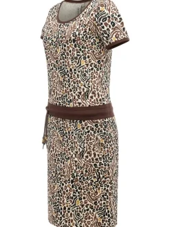 Ragwear Damen Sommerkleid - Baomi Zoo YOUMODO in braun