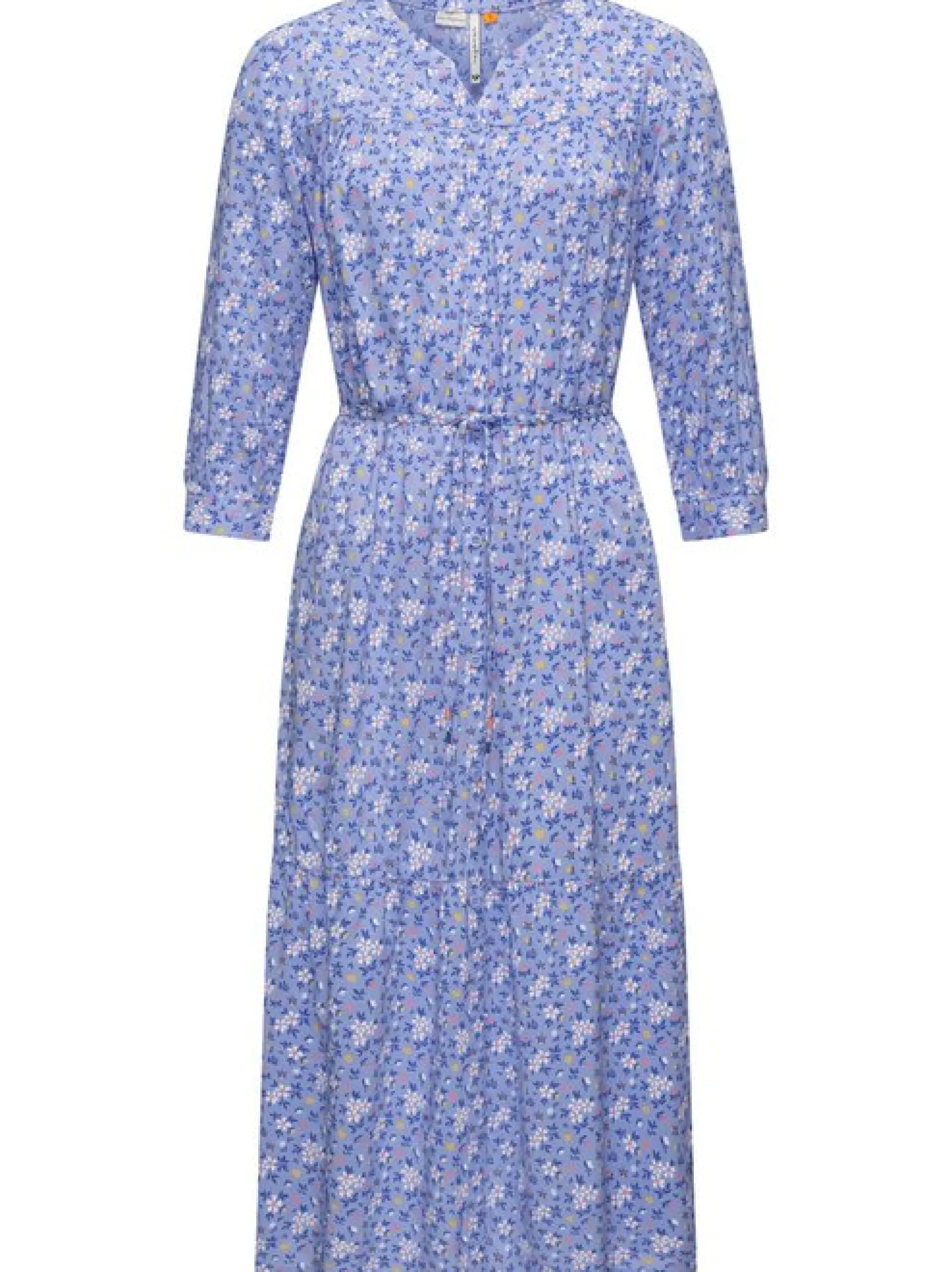 Ragwear Damen Sommerkleid - Meve in blau - Länge: lang
