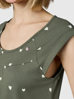 Ragwear Damen Sommerkleid - Penelope Hearts YOUMODO in oliv