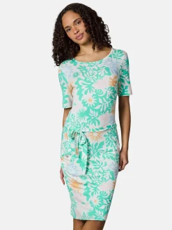 Ragwear Damen Sommerkleid - Taggiana Print YOUMODO in mehrfarbig