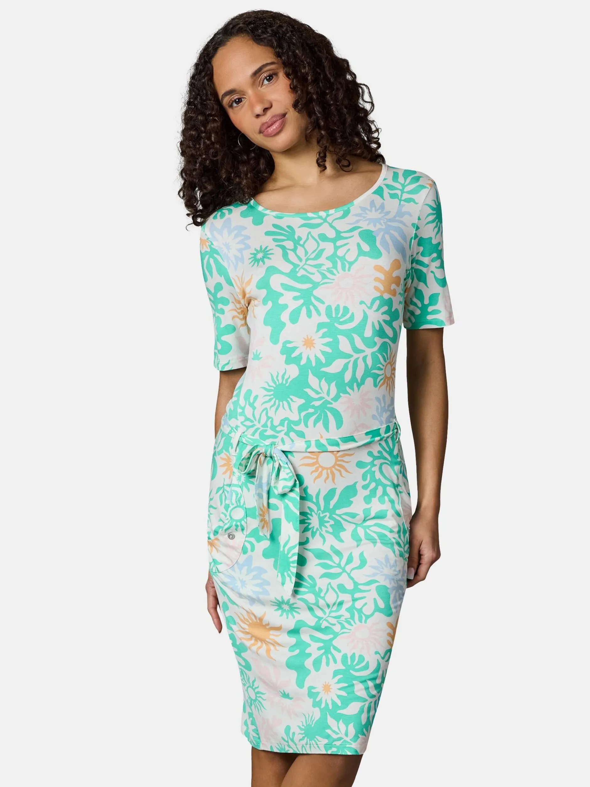 Ragwear Damen Sommerkleid - Taggiana Print YOUMODO in mehrfarbig
