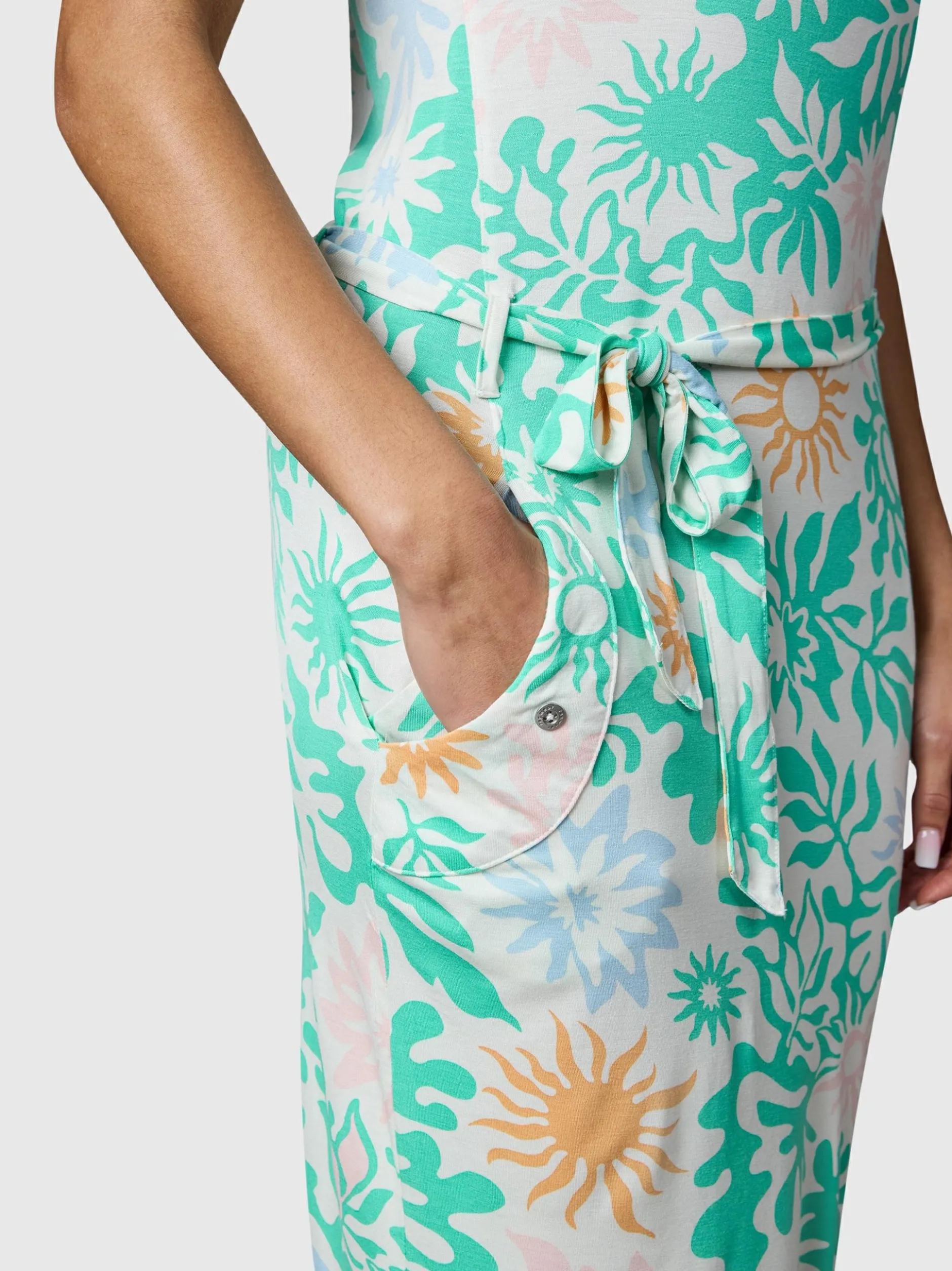 Ragwear Damen Sommerkleid - Taggiana Print YOUMODO in mehrfarbig
