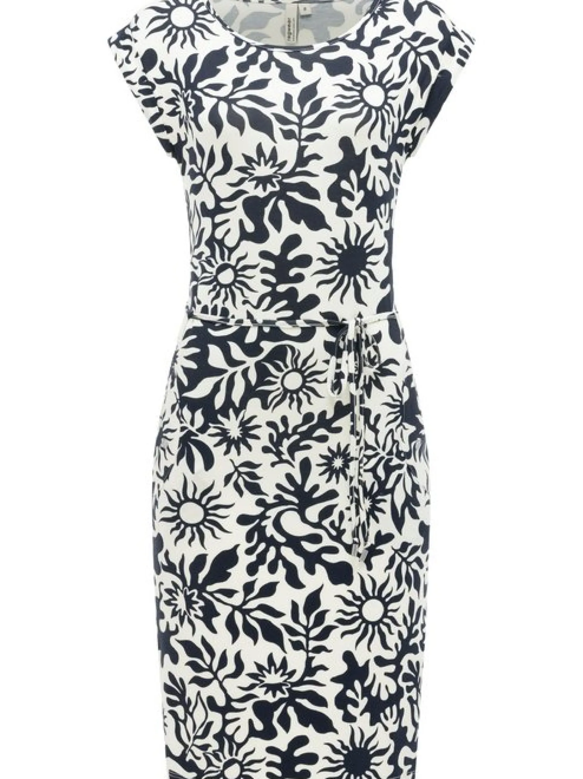 Ragwear Damen Sommerkleid - Taggien Print in blau