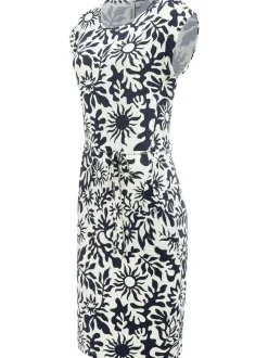 Ragwear Damen Sommerkleid - Taggien Print in blau