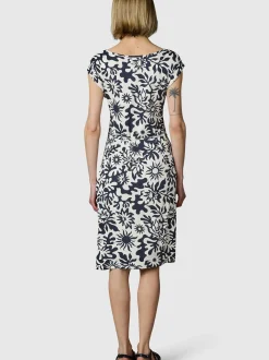 Ragwear Damen Sommerkleid - Taggien Print in blau