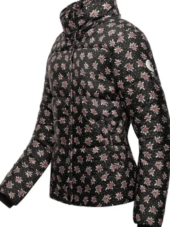 Ragwear Damen Steppjacke - Relive Remake in schwarz