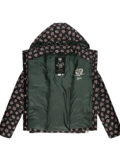 Ragwear Damen Steppjacke - Relive Remake in schwarz