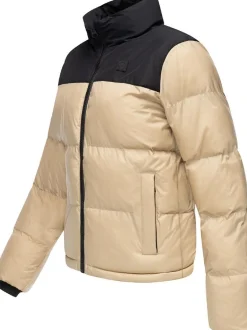 Ragwear Damen Steppjacke - Serah in taupe