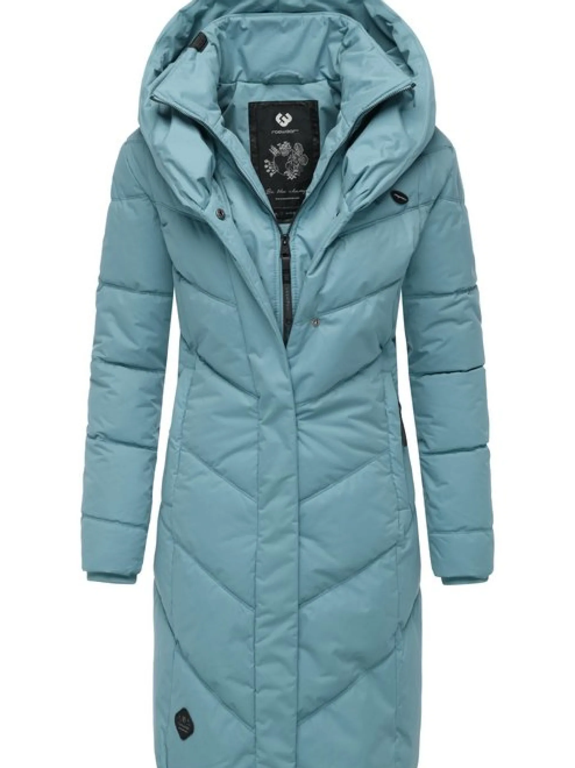 Ragwear Damen Steppmantel - Natalka in blau